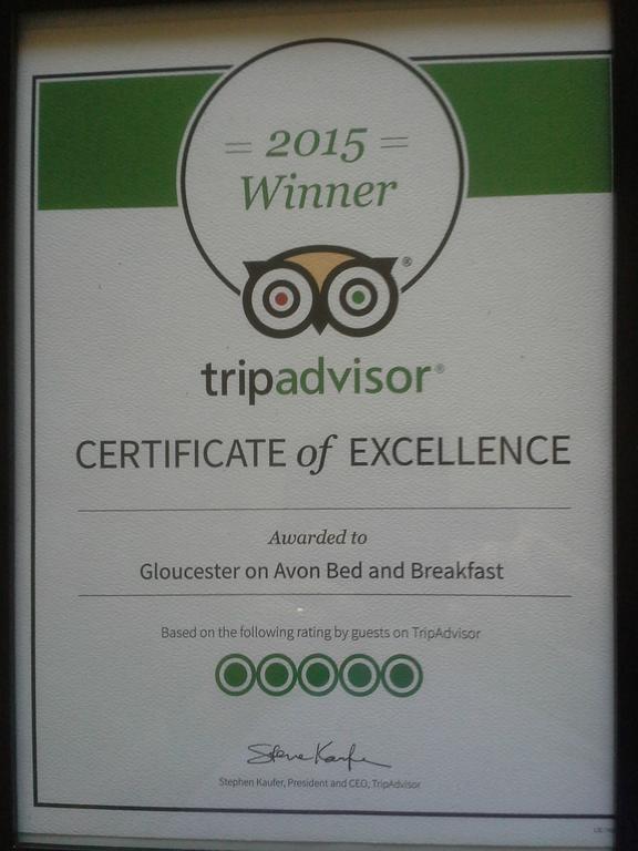 Gloucester On Avon Bed And Breakfast Exteriér fotografie